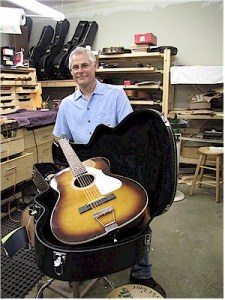 Jeff Glover with the Stella Harmony 12-String