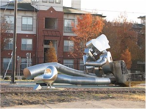 Compare these small trees in front of the building with what is current on Google Streetview.